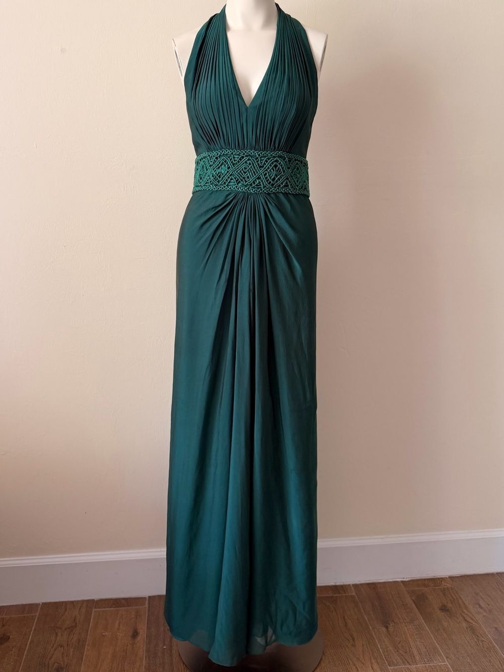 Tadashi Collection Halter Maxi Gown